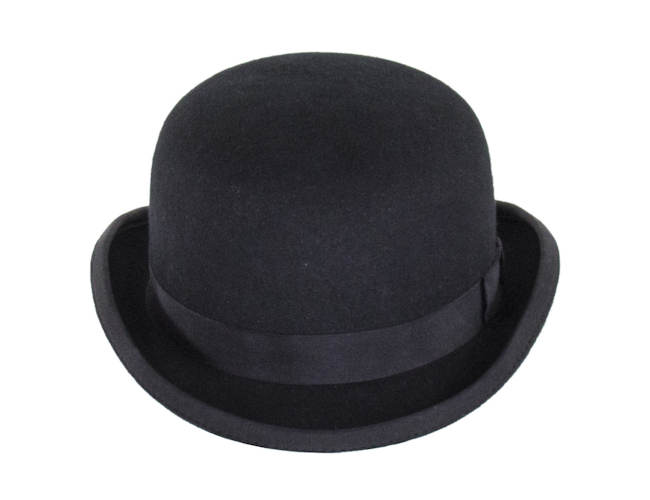 Black Bowler hat